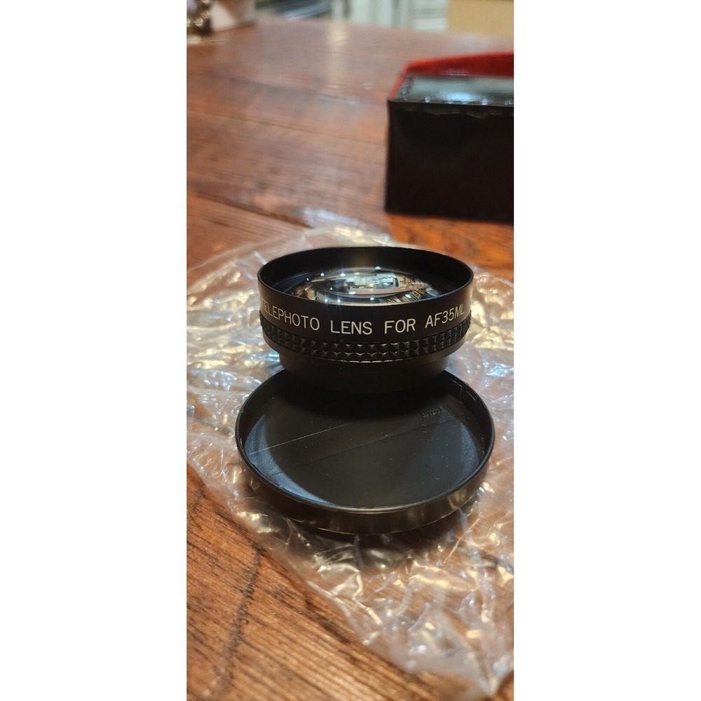 New ACTAR Aux. Telephoto Lens For AF35ML From Japar With Original Holder